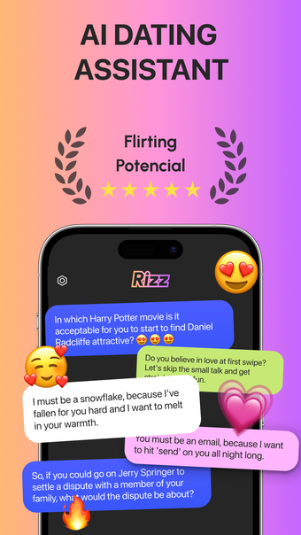 Rizz AI App - Flirt Assistant