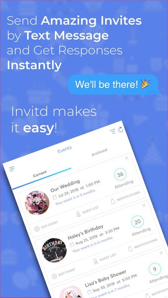 Invitation Maker by Invitd: Te