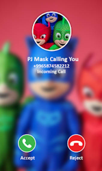 PJ Heros Mask Video Call