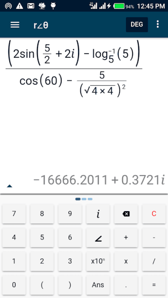 CalcEn: Complex Calculator