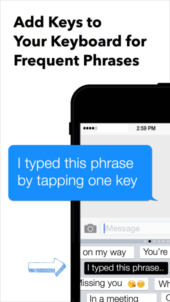 My Phrases Keyboard - for iOS 8