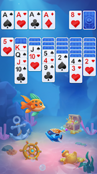 Solitaire Fish: Card Games