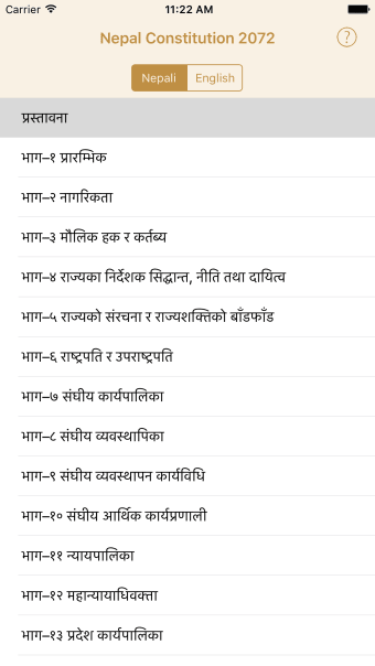 Nepali Constitution 2072