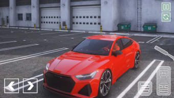 RS7 Driving Audi Simulator