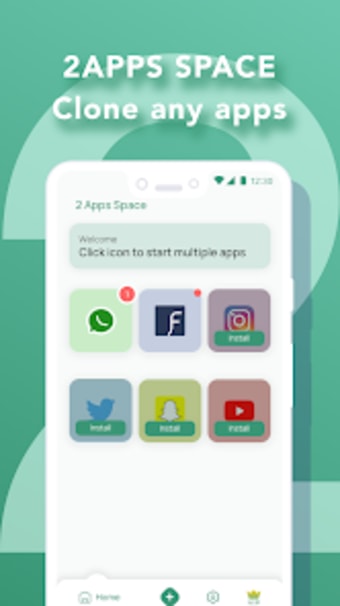 2 Apps Space - two face