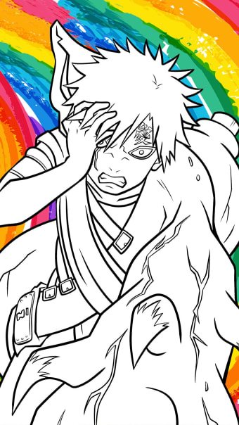 Nine Tails Coloring Book