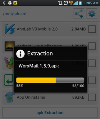 App extraction