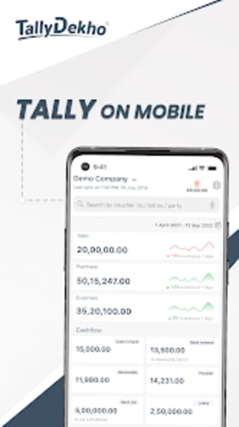 TallyDekho - Tally on mobile