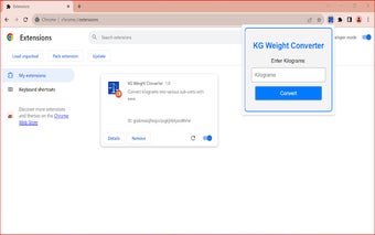 KG Weight Converter