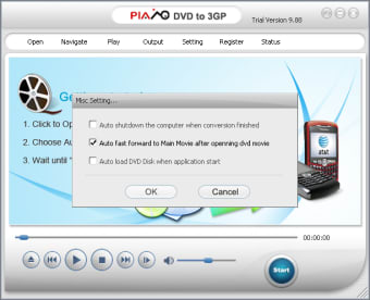 Plato DVD to 3GP Converter