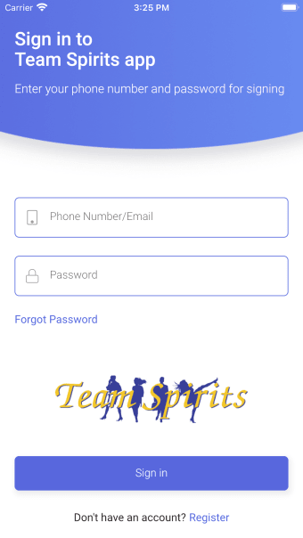 Team Spirits App