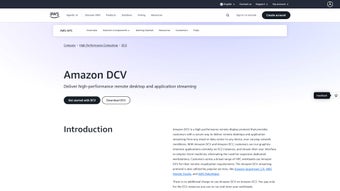 Imagen 0 para Amazon DCV