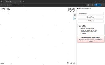Infinite Craft Multiplayer