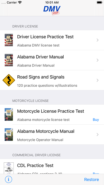 Alabama DMV Test Prep