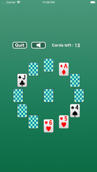 Clock Solitaire : Card Game