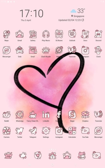 Pink Princess Icon Pack