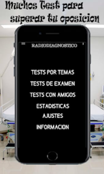 Test para oposición Técnico radiodiagnostico