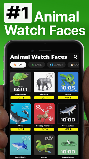 Watch Faces Gallery Animals