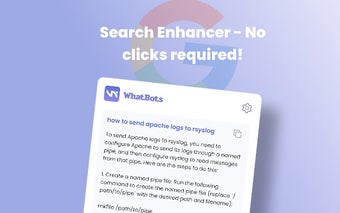 WhatBots - ChatGPT Chrome Extension