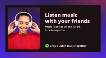 Groic - Listen music together