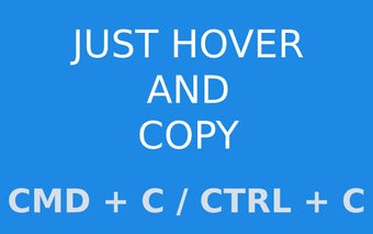 Hover and Copy