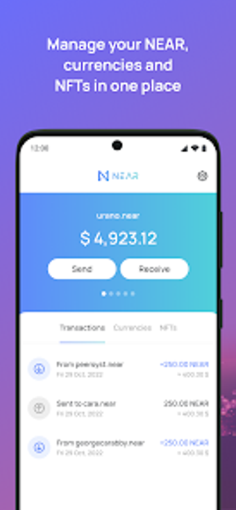 NEAR Mobile - Crypto Wallet