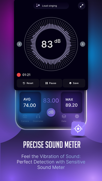 Decibel Sonic : dB Sound Meter