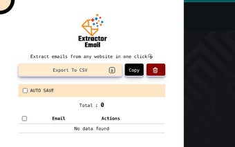 Extractor Email