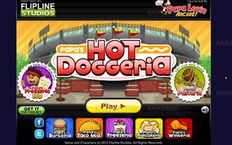 Papa's Hot Doggeria Unblocked Game