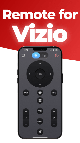Vizi : tv remote for Vizio