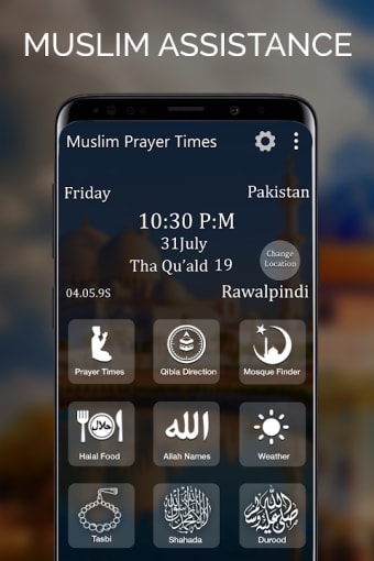 Muslim Prayer Times: Qibla Finder, Quran, Compass