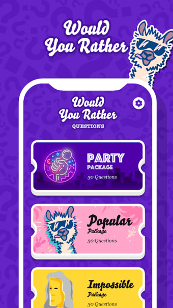 Would You Rather Party Game