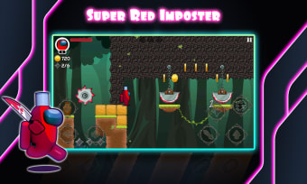 Super Red Imposter Hero : Adventue Among Game
