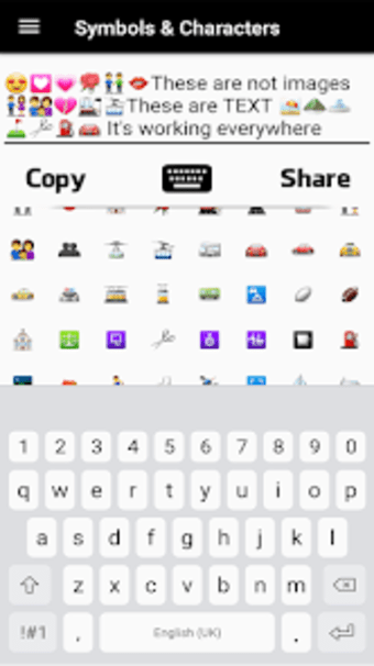 Message Symbols  Characters