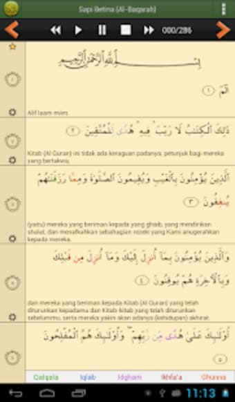 AlQuran Bahasa Indonesia Advanced