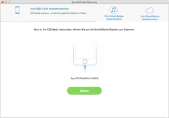 SynciOS Data Recovery for Mac