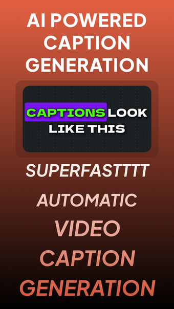 Captions for Videos: Quick Cap