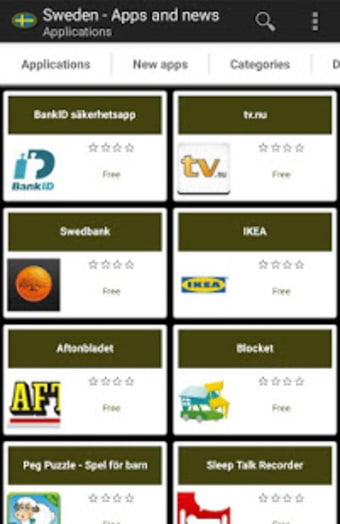 Swedish apps and games