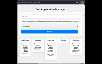 Job Application Manager