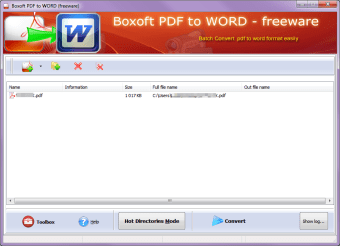 Boxoft PDF to Word