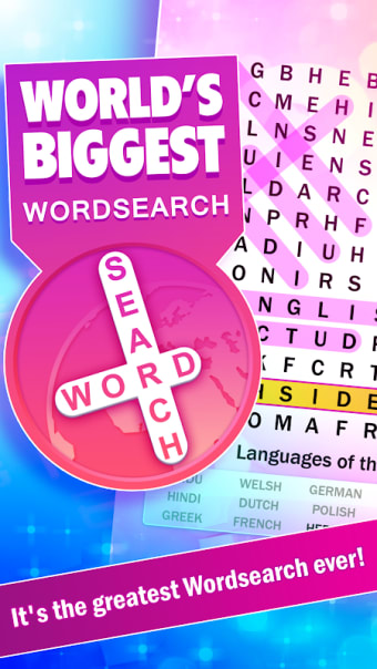 Word Search -  World's Biggest