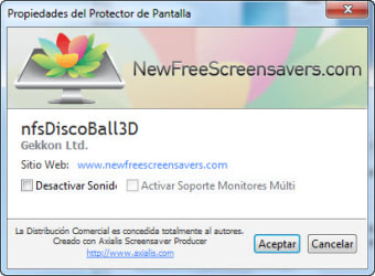 nfsDiscoBall3D Screensaver