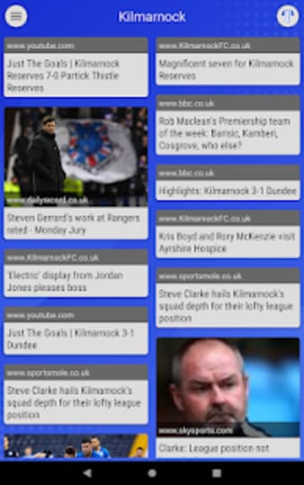 SFN - Unofficial Kilmarnock Football News