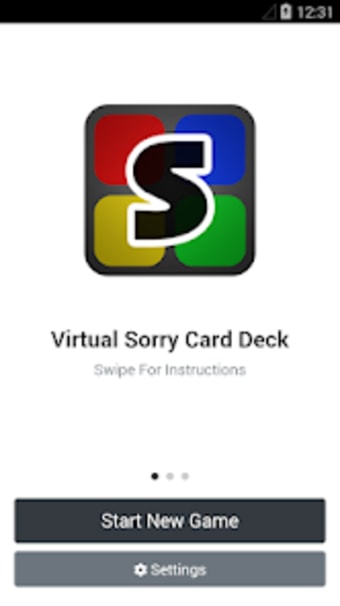 Virtual Sorry Card Deck