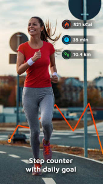 Running Tracker With Step Counter And Calories