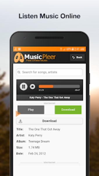 Musicpleer  Free Online Music App