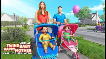 Virtual Mother Baby Twins Family Simulator Games