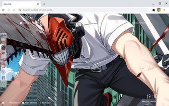 Denji Chainsaw Man New Tab Extension