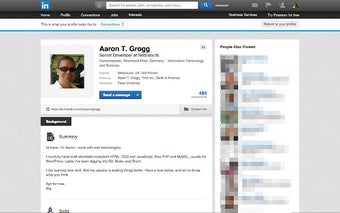 Convert LinkedIn Profile to Printable