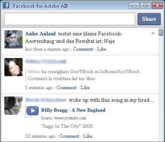 Facebook for Adobe Air